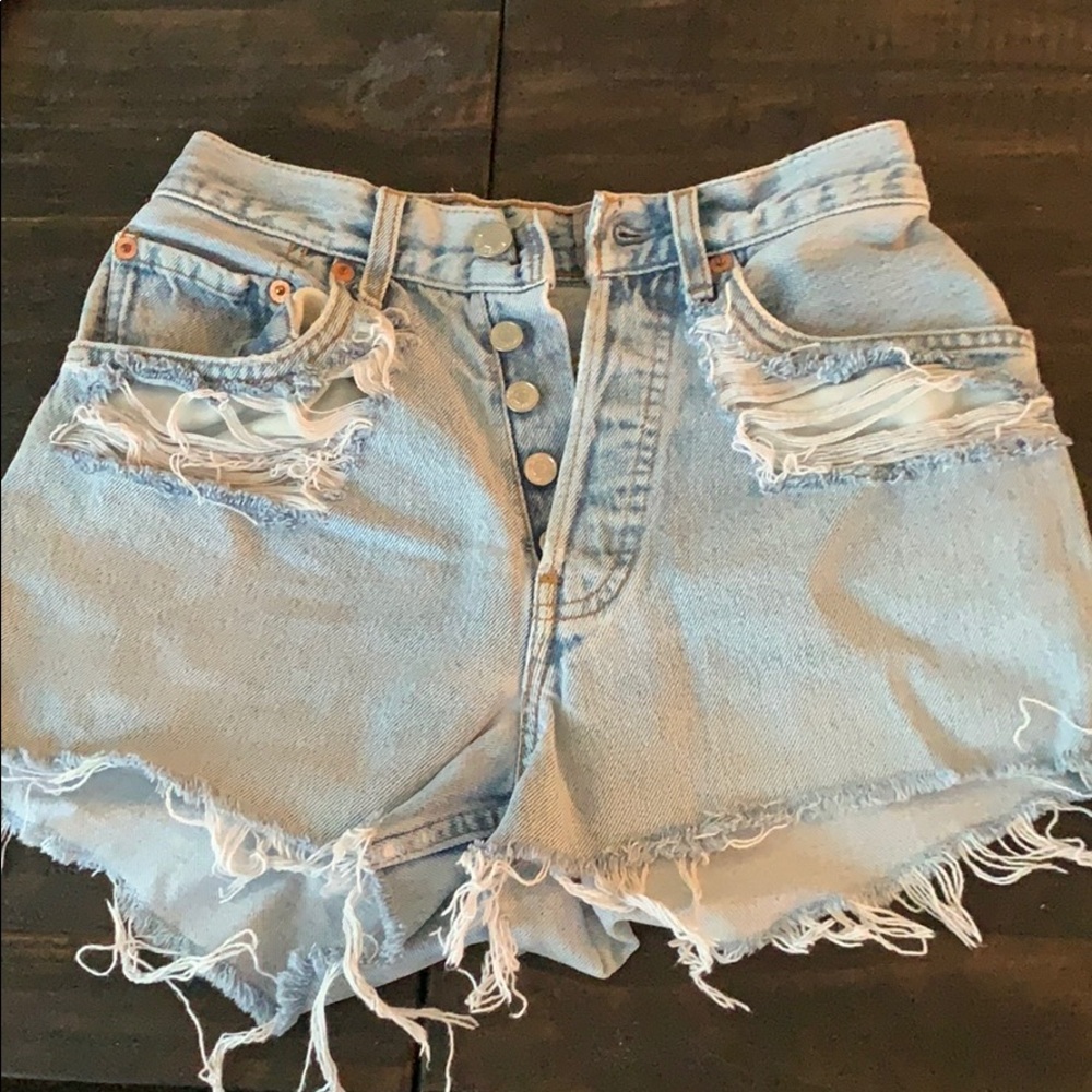 Vintage Levi denim shorts